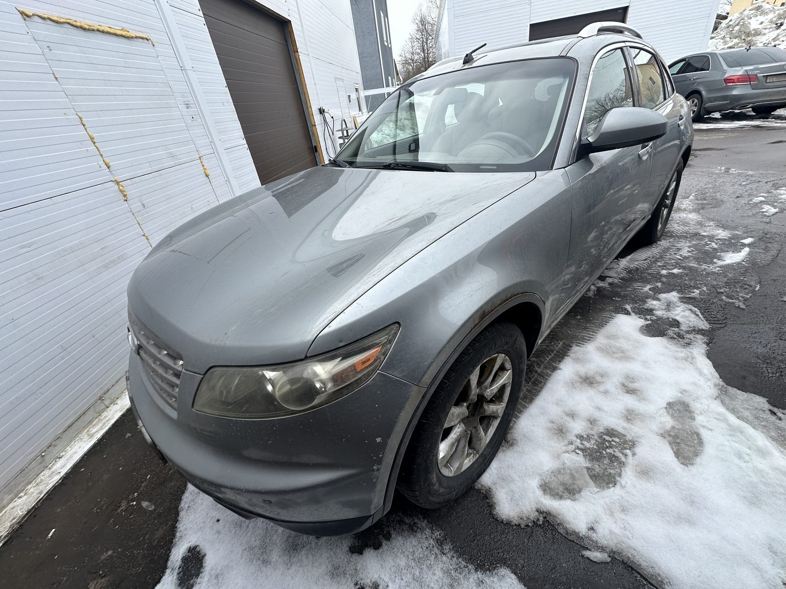 Infiniti FX35 на приемке