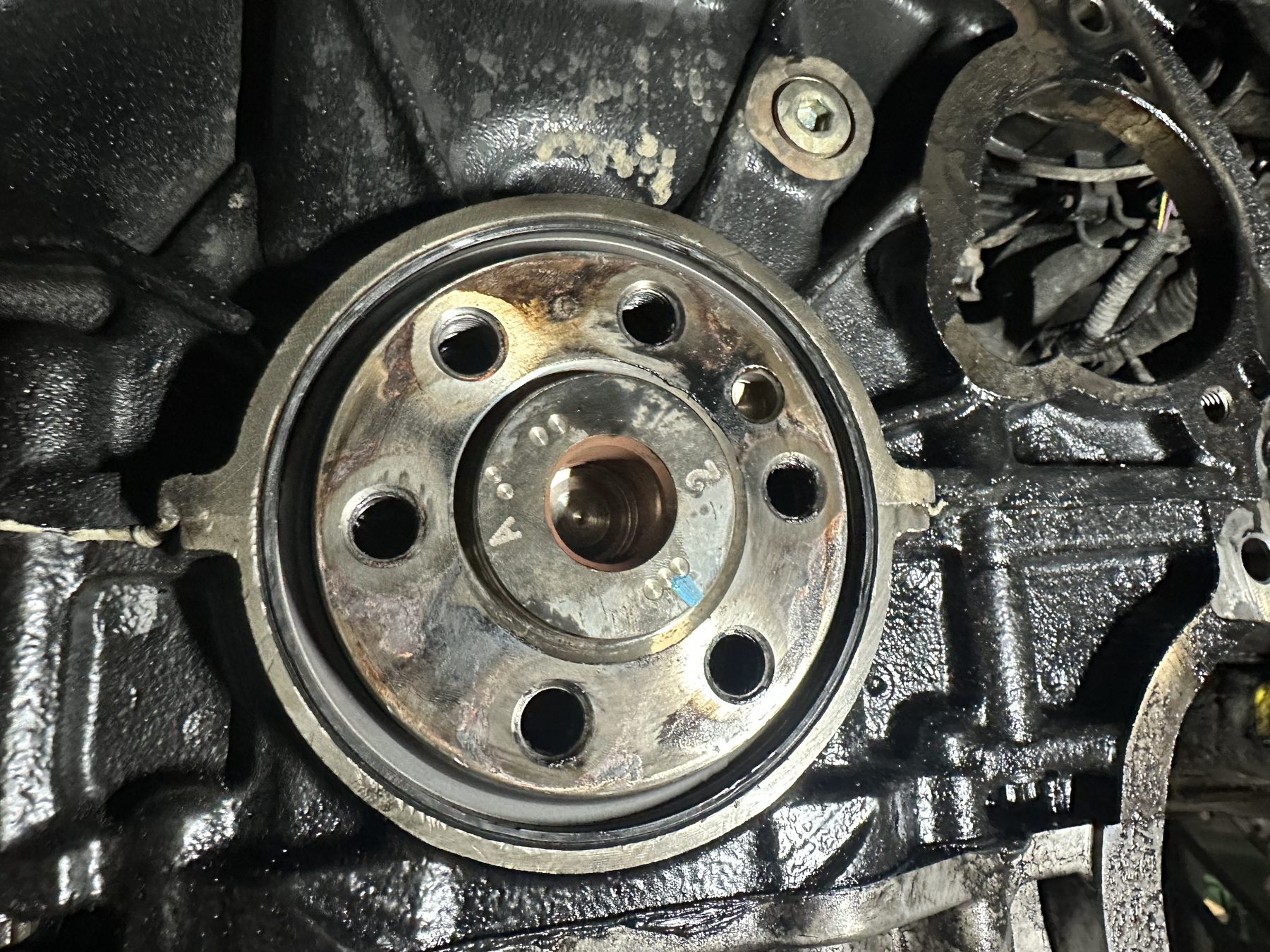 Новый сальник коленвала